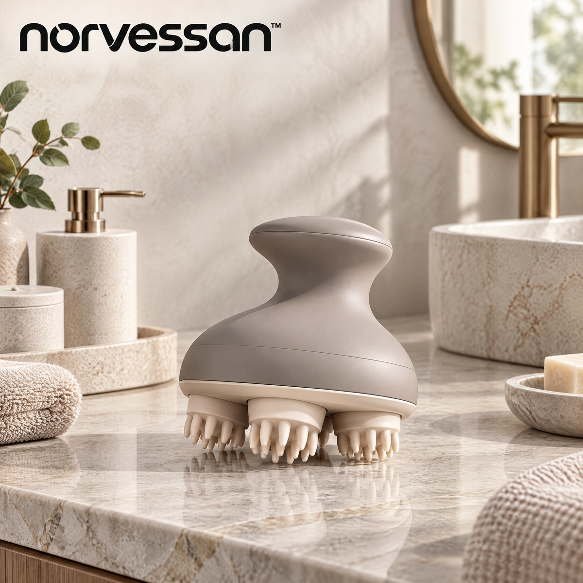 Norvessan™ Electric Scalp Massage Brush