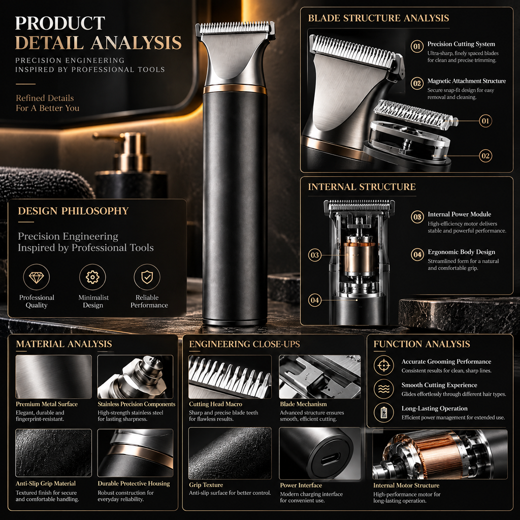 Norvessan™ Precision Electric Hair Trimmer