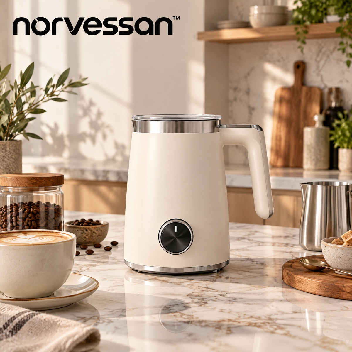 Norvessan™ Electric Milk Frother