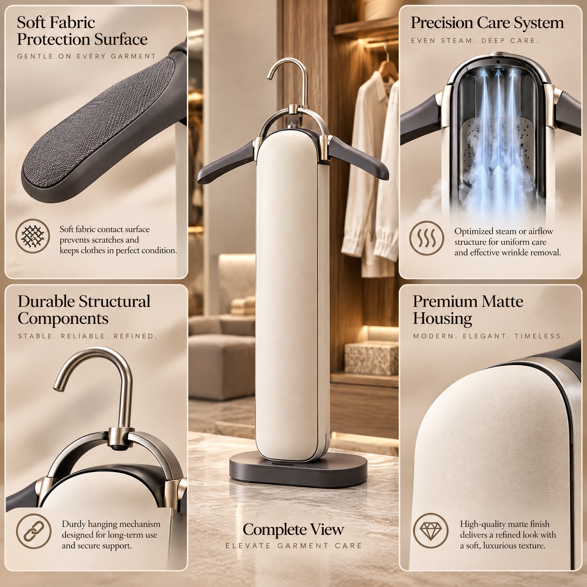 Norvessan™ Standing Garment Steamer