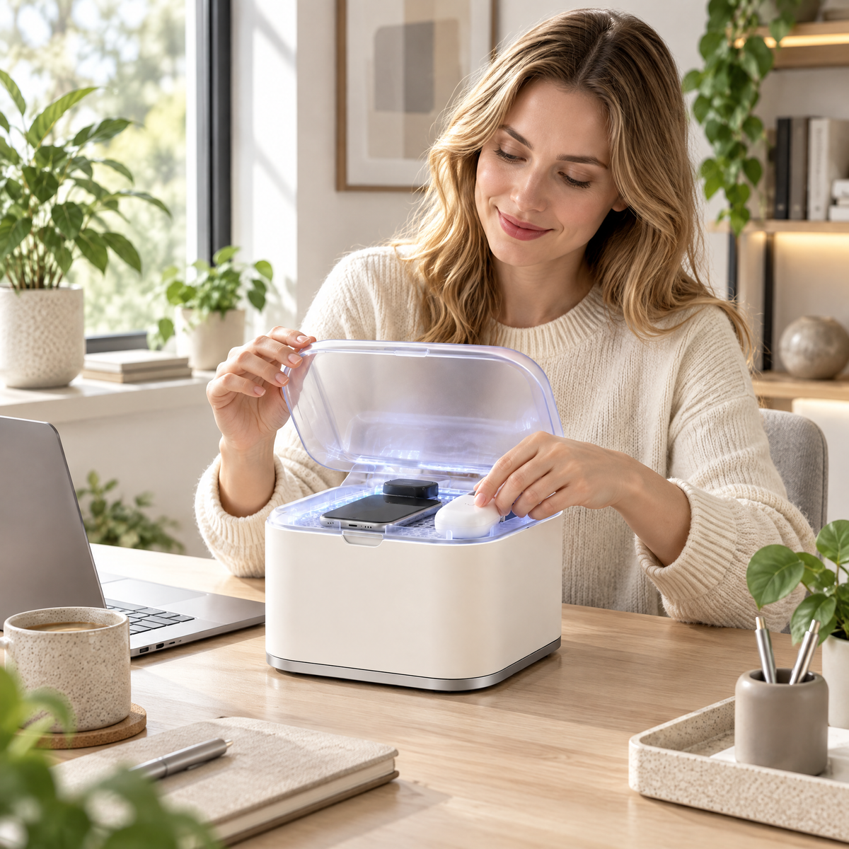 Norvessan™ UV Sanitizing Storage Box